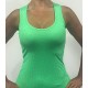 Verde Menta Camiseta Agujeros - Sasha Active Wear