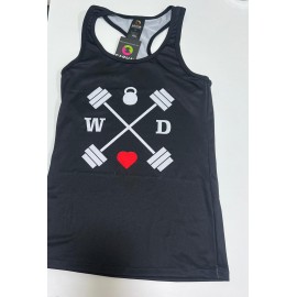 Love Fitness Negra Camiseta...