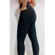 Negra Bolsillo Malla Deportiva Talle Alto M - Sasha Active Wear