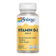 Vitamin D3 400 UI 120 Cápsulas - Solaray