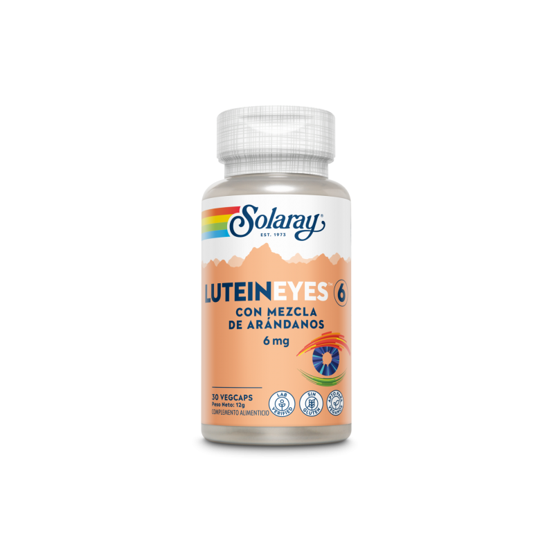 LUTEIN EYES™ 6mg 30 Cápsulas - Solaray