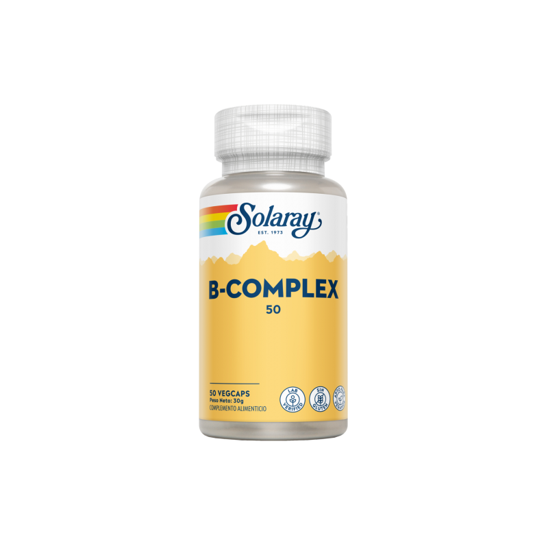 B Complex 50 - 50 Cápsulas - Solaray