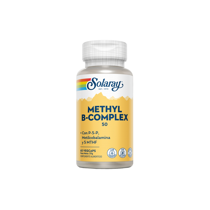 Methyl B-complex 50 - 60 Cápsulas - Solaray