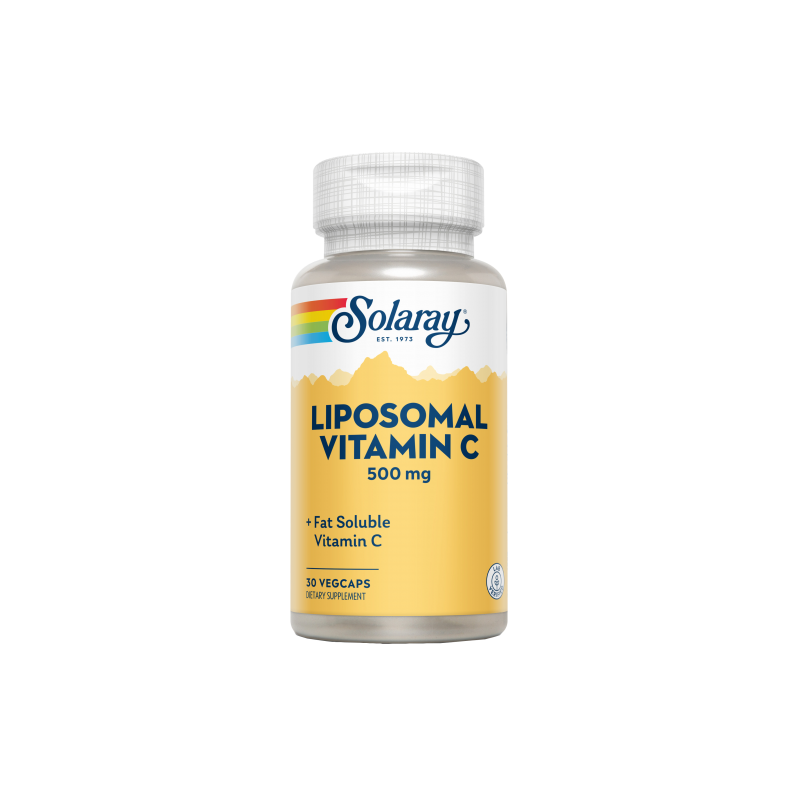 Small liposomal vit. C. 500mg 30 Vegcaps - Solaray