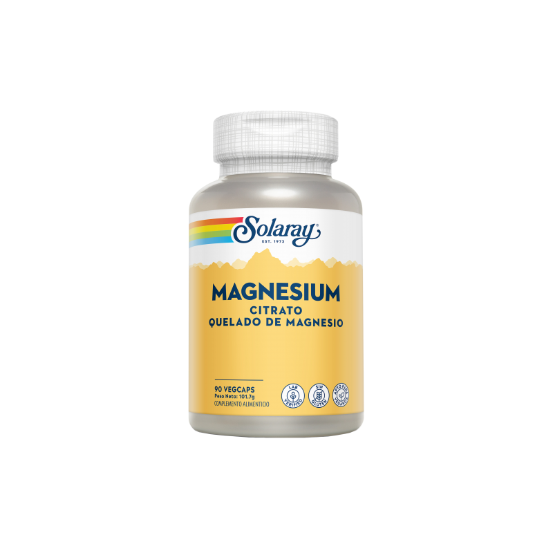 Magnesium Citrate 90 VegCaps - Solaray