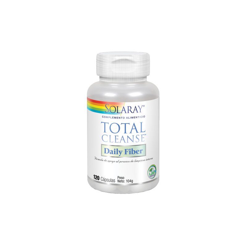 Total Cleanse Fiber™ 120 Cápsulas - Solaray