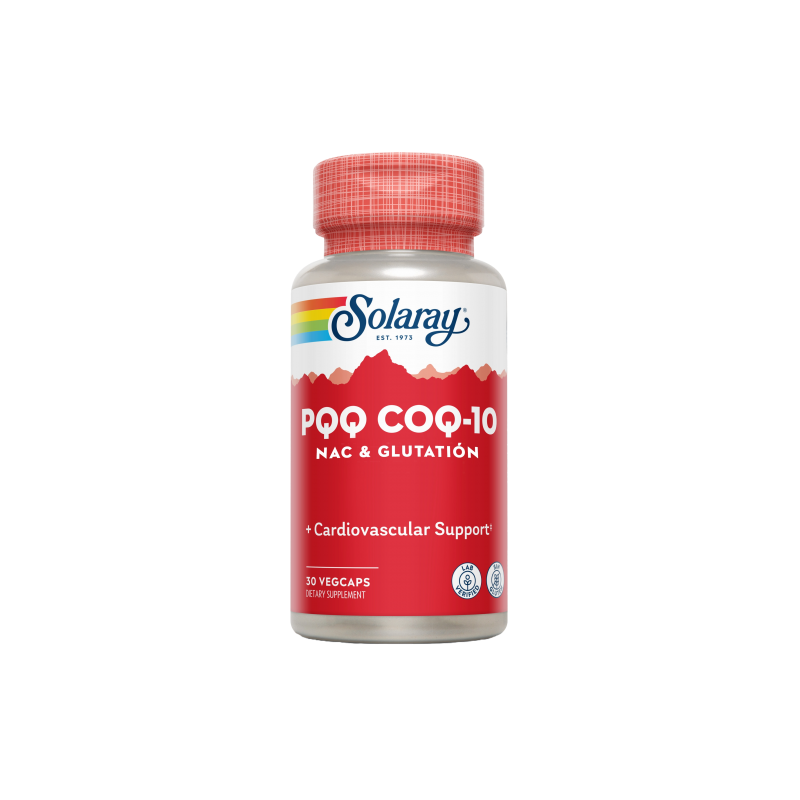 PQQ CoQ10 - 30 VegCaps - Solaray