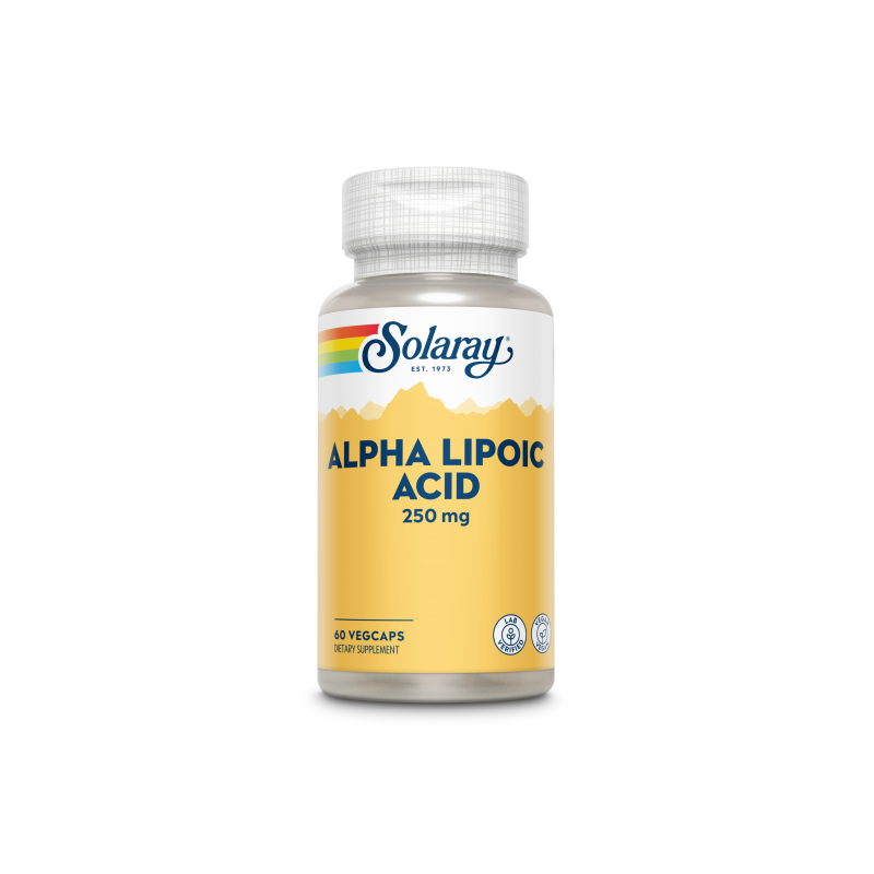 Alpha Lipoic Acid 250mg 60 VegCaps - Solaray