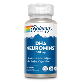 DHA Neuromins™ 30 Perlas Vegetales - Solaray