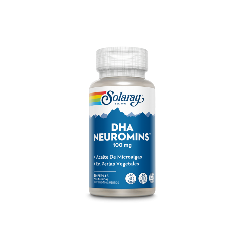 DHA Neuromins™ 30 Perlas Vegetales - Solaray