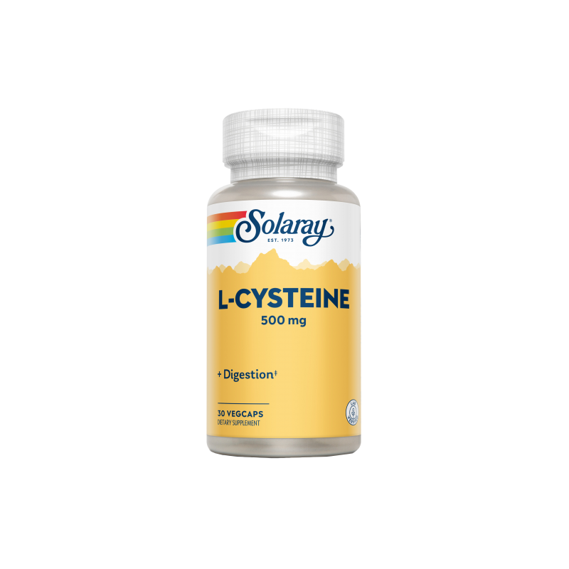 L-Cysteine 500mg 30 VegCaps - Solaray