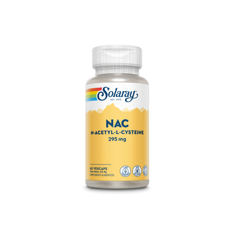 NAC 295mg 60 VegCaps - Solaray