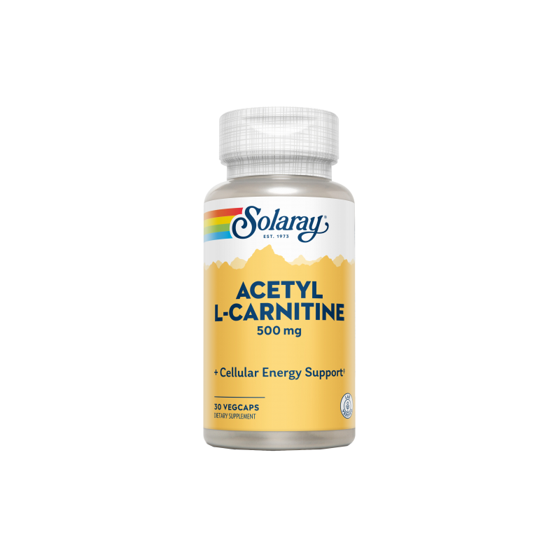 Acetyl-L-Carnitine 500mg 30 VegCaps - Solaray