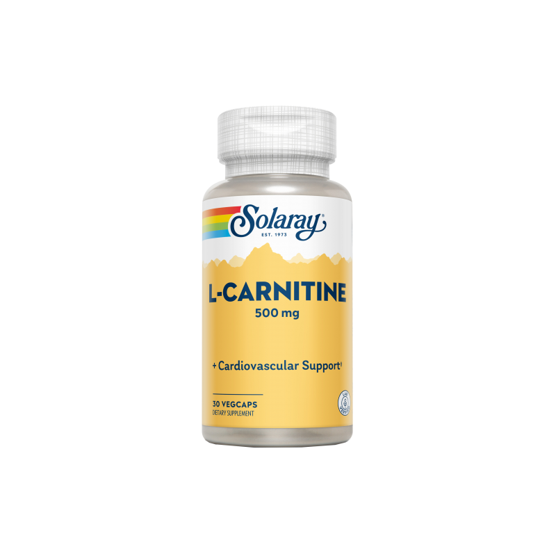 L-Carnitine 500mg 30 VegCaps - Solaray