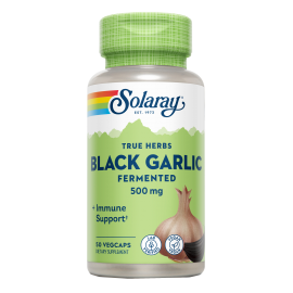 Black Garlic Bulb 500mg 50 VegCaps - Solaray