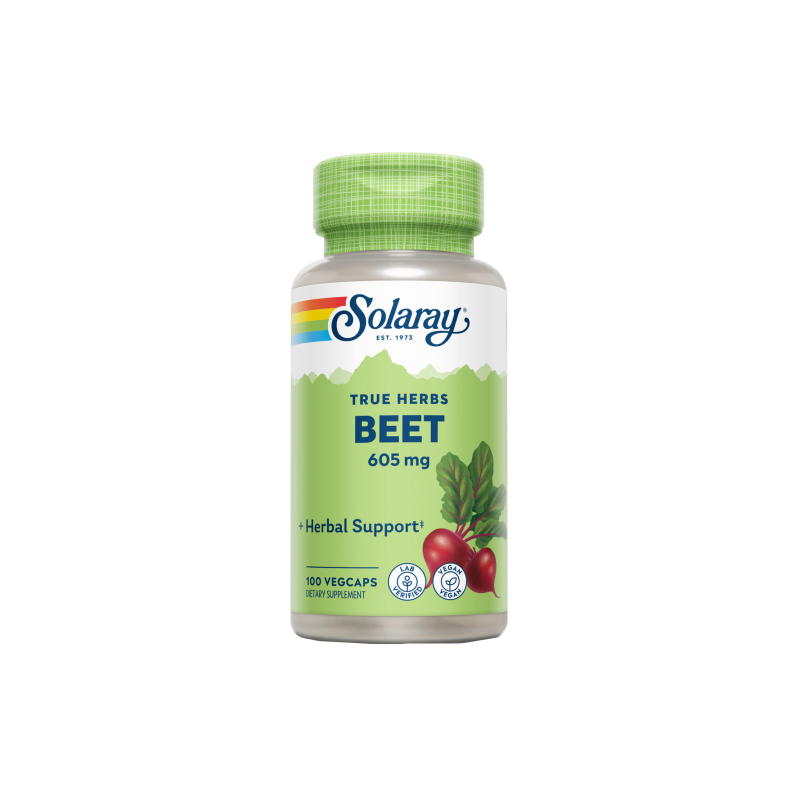 Beet Root (Remolacha) 605mg 100 VegCaps - Solaray