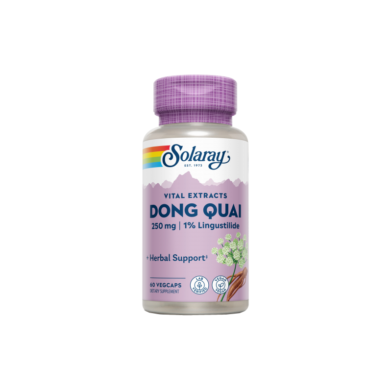 Dong Quai 250mg 60 VegCaps - Solaray