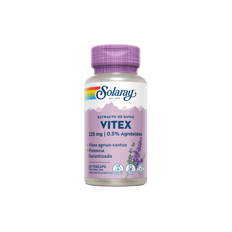 Vitex (Sauzgatillo) 225mg 60 VegCaps - Solaray