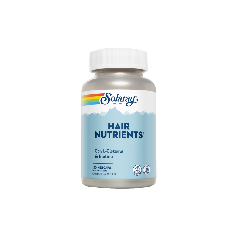 Hair Nutrients 120 VegCaps - Solaray