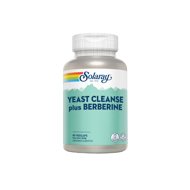 Yeast Cleanse™ Plus Berberine 90 VegCaps - Solaray