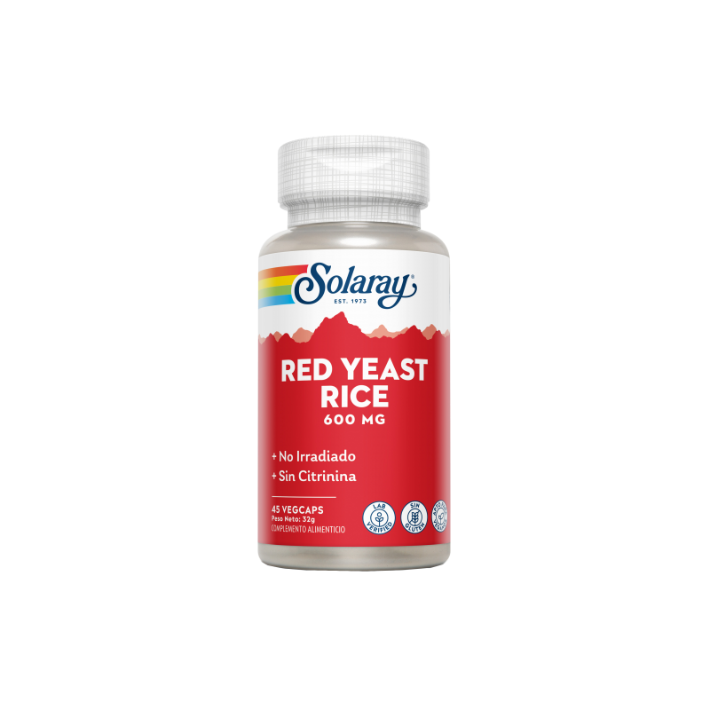 Red Yeast Rice 45 VegCaps - Solaray