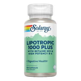 Lipotropic 1000 Plus 100 Cápsulas - Solaray