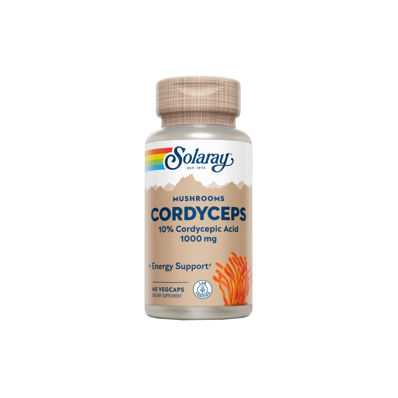 Cordyceps Ext. 60 VegCaps - Solaray