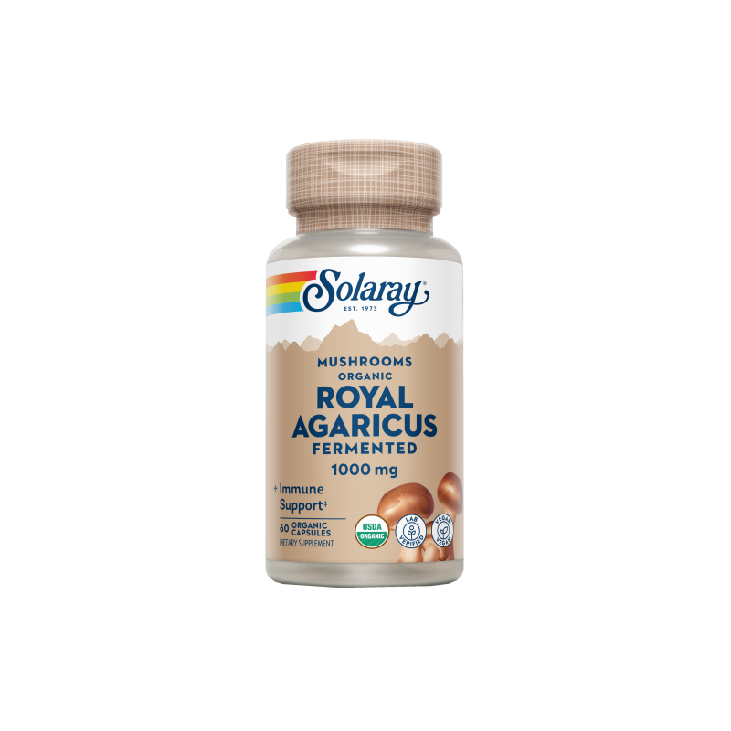 Royal Agaricus 500mg 60 VegCaps - Solaray