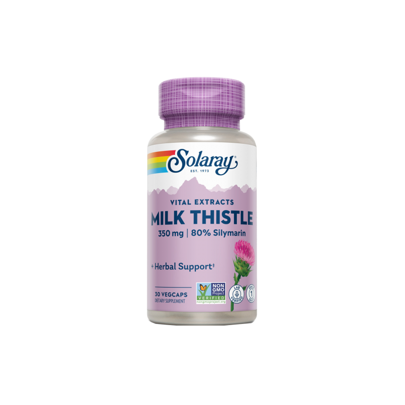 Milk Thistle 30 VegCaps - Solaray