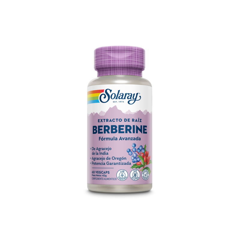 Berberine 60 VegCaps - Solaray