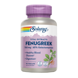 Fenugreek (Fenogreco) 700mg 90 VegCaps - Solaray