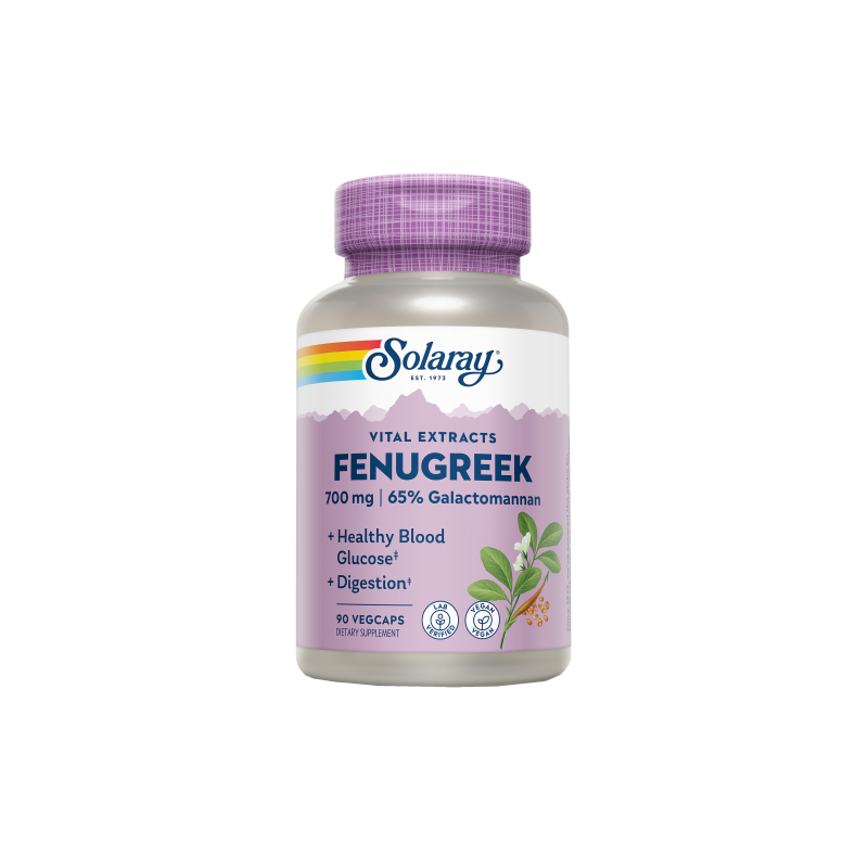 Fenugreek (Fenogreco) 700mg 90 VegCaps - Solaray