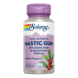 Mastic Gum 1kg 45 VegCaps - Solaray