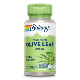 Olive Leaf 410mg 100 VegCaps - Solaray