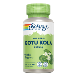 Gotu Kola 450mg 100 VegCaps - Solaray