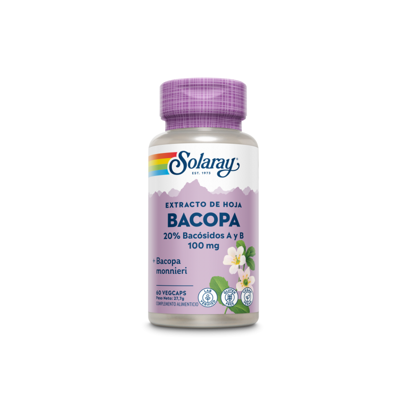 Bacopa 60 VegCaps - Solaray