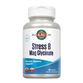 Stress B Mag Glycinate 60 VegCaps - KAL