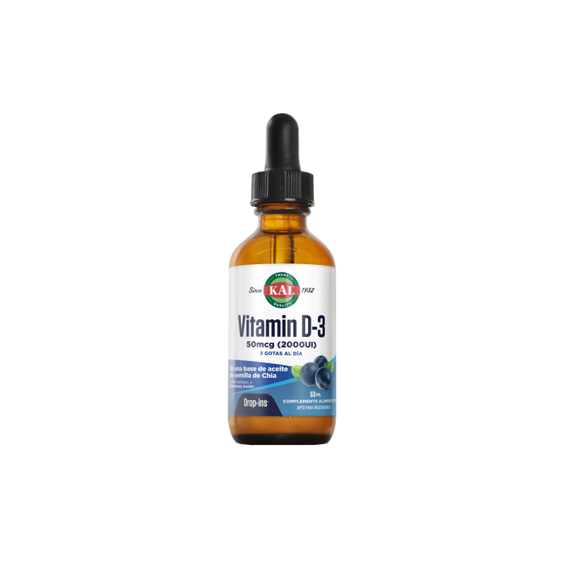 Vitamin D3 gotas 53ml - KAL