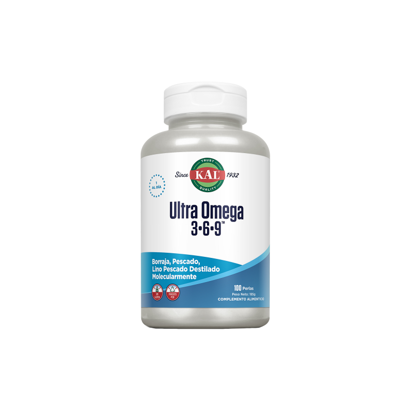 Ultra Omega 3*6*9 - 100 Perlas - KAL