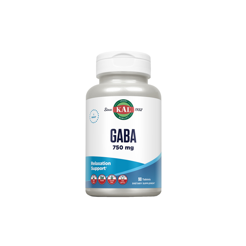 GABA 750mg 90 Comprimidos - KAL