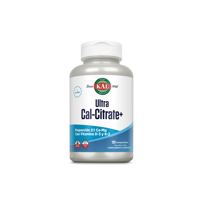 Ultra Cal Citrate 120 Comprimidos - KAL