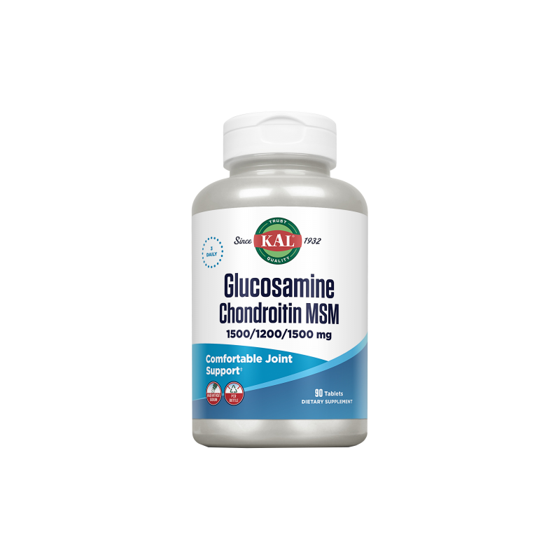 Glucosamine Chondroitin MSM 90 Comprimidos - KAL