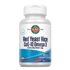 Kal Red Rice Q10 Omega 3 - 60 Activgels - KAL