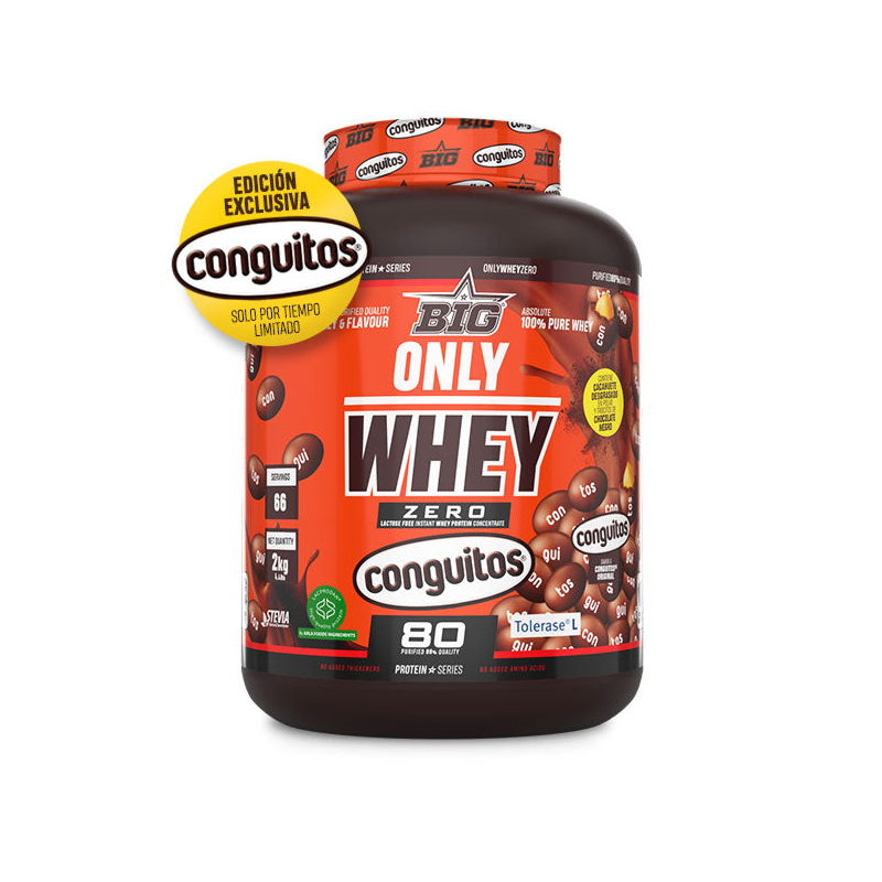 Only Whey Zero Conguitos 2kg - BIG