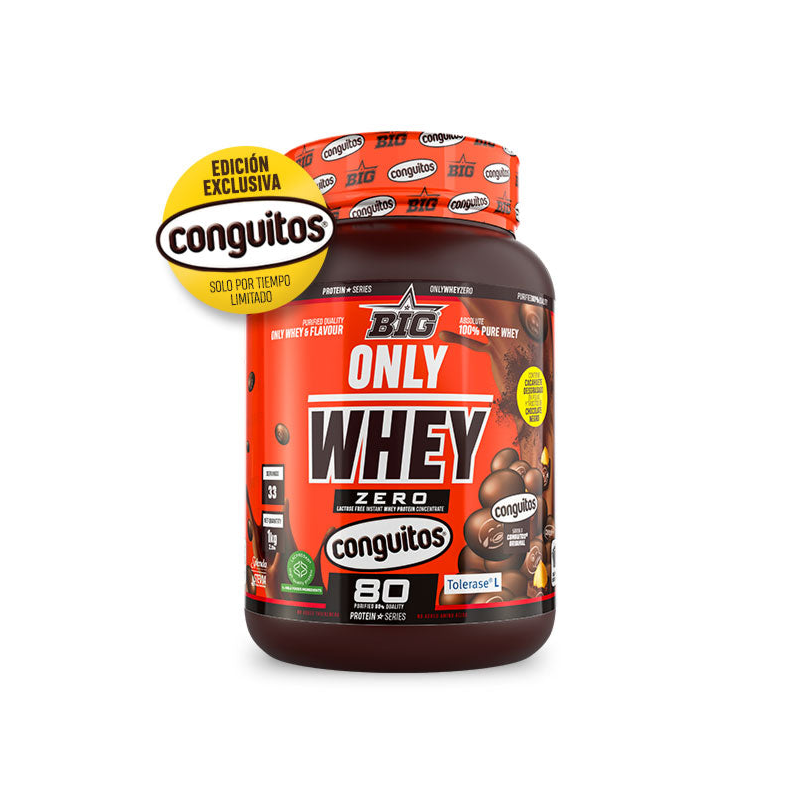 Only Whey Zero Conguitos 1kg - BIG