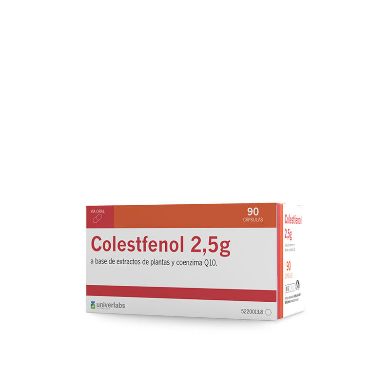 Colestfenol 2.5g 90 Cápsulas - BIG