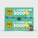 L-Carnitine 3000mg 20 Vials Lemon - Gold Nutrition