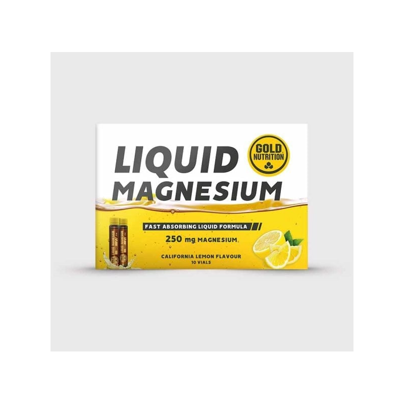 Liquid Magnesium 25ml 10 Vials - Gold Nutrition