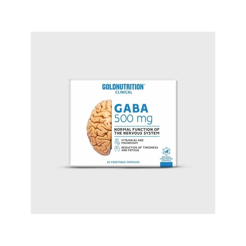 Gaba GN Clinical 60 VegCaps - Gold Nutrition