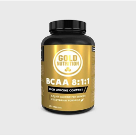 BCAA 8:1:1 200 Tabletas - Gold Nutrition